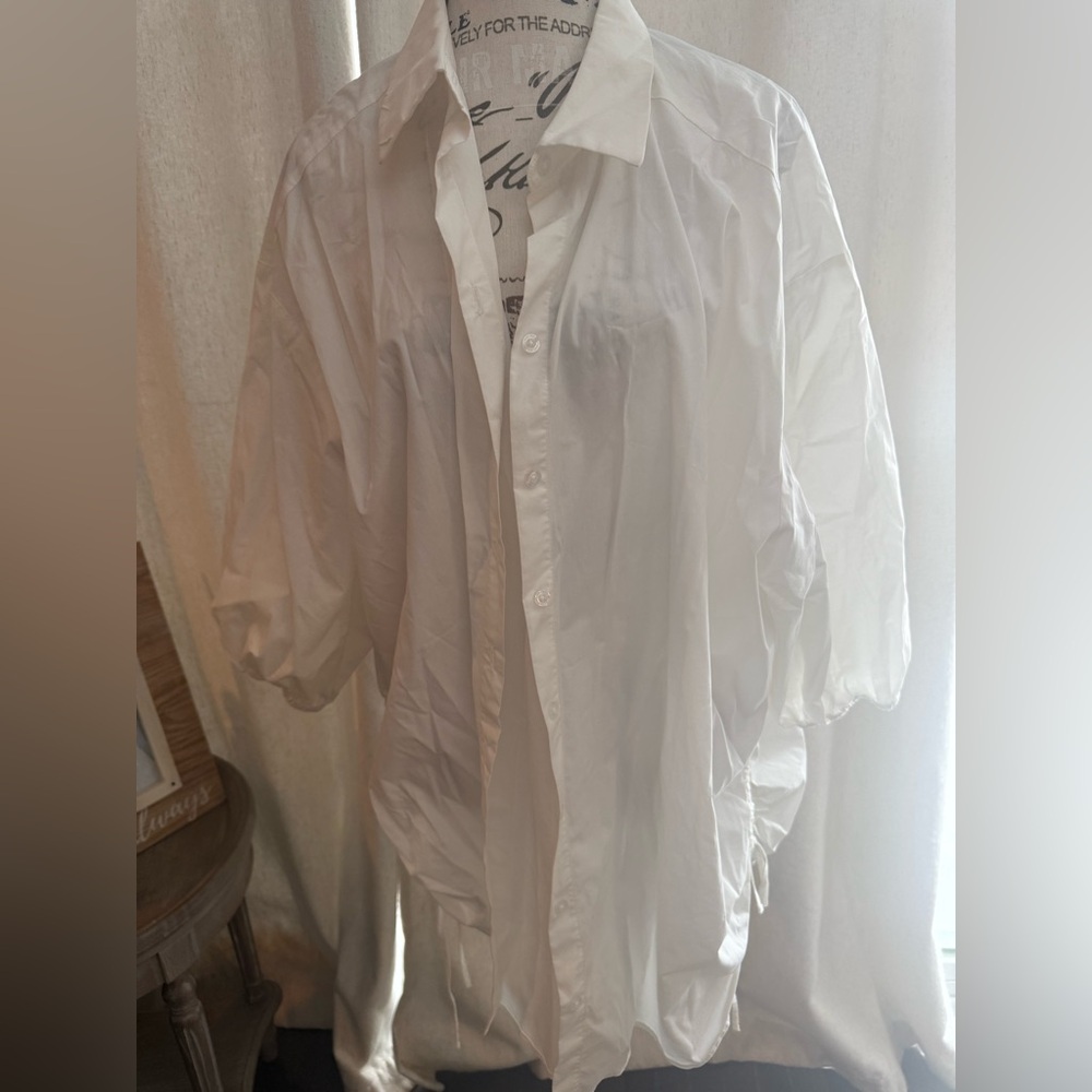 Marc New York Cream Button-Up Shirt